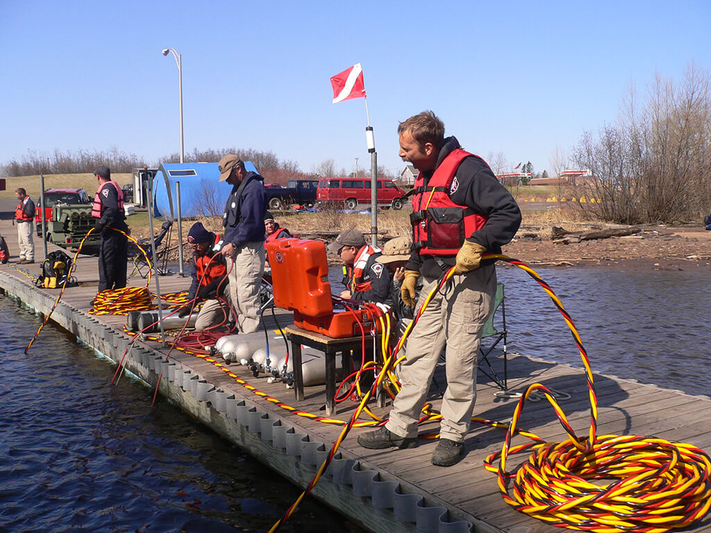 surface supplied air