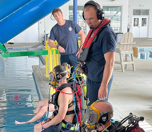 dive rescue 1 trainer